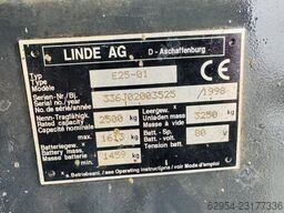 Linde E 25-01 defekt / not running
