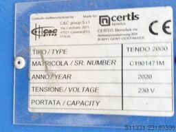 Certis Tendo 2000 Rotary Arm Pallet Stretch Wrapper