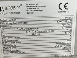 Bystronic BySprint Fiber 3015, 4000W