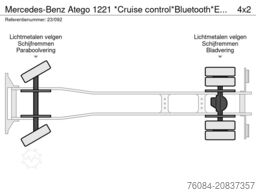 Mercedes-Benz Atego 1221 *Cruise control*Bluetooth*Elektrisch...