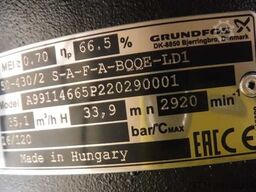 Grundfos TPE 50-430/2 S-A-F-A-BQQE-LD1