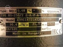 Grundfos TPE 80-250/2 S-A-F-A-BQQE-MD1