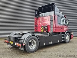 Scania T143.450 TOPLINE / TORPEDO / HAUBER / 460 cm WB