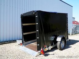 Vezeko HUSKY F 08.25 | PLANE | SCHWARZ 246X127X155CM 750KG | ABSENKER