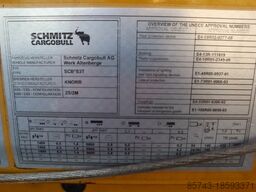 Schmitz CARG SCB3ST CoC Documents, TuV Loading Certificate