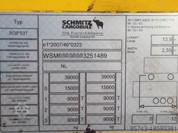 Schmitz CARG SCB3ST CoC Documents, TuV Loading Certificate