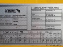 Schmitz CARG SCB3ST CoC Documents, TuV Loading Certificate