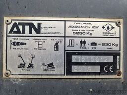 ATN Zebra 12, 4x4, Year 2019, 1517hours, 12m