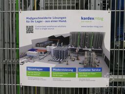 Kardex Shuttlelager zur Palettenpufferung
