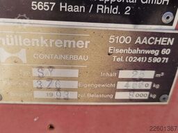 Hüllenkremer Werkzeug/Material Abrollcontainer