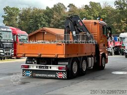MAN TGX 26.480 6x4 Pritsche + HIAB 166E-2 Ladekran