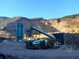 CONSTMACH Concrete Batching Plant 100M3 Stationary Concrete Batching Plant