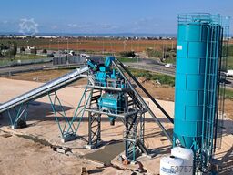 CONSTMACH Concrete Batching Plant 120M3 Stationary Concrete Batching Plant