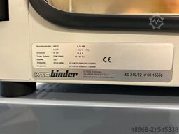 Binder ED 240/E2