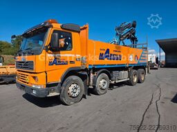 VOLVO FM12-380 / 8X4 / 28m Hiab Kran / WINCH
