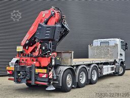 Scania G450 8x4 / RETARDER / FASSI F660 CRANE / KRAN /...