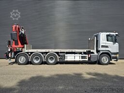 Scania G450 8x4 / RETARDER / FASSI F660 CRANE / KRAN /...