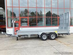 Möslein TT 11-E6x2 Tieflader fĂŒr FrĂ€sen breiten Rampen, Neu