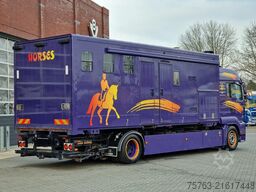 MAN TGA 18.360 4x2 - Horse truck +  full camper - 4...