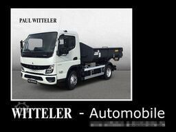 MITSUBISHI Canter 7C18 Hyva-Abrollkipper mit Container