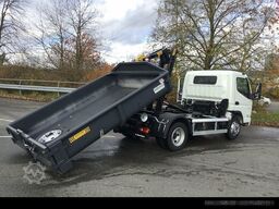 MITSUBISHI Canter 7C18 Hyva-Abrollkipper mit Container
