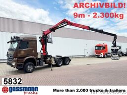 Mercedes-Benz Arocs 3351 LS 6x6, Grounder, MirrorCam, Navi,