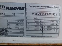 Krone SZ 2 Assige City trailer Schuifzeil, Schuifdak ...