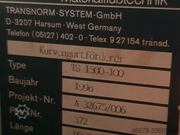 Transnorm GKF 90°-810-600 IR600 TS1500-100