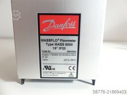Danfoss MASS 6000 MASSFLO Flowmeter 083H0204 SN 096424N213 -neuwertig!-