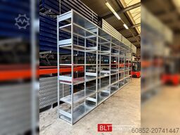 13 lfm. Gebrauchtes STOW Fachbodenregal 300 cm hoch, 60 cm tief, 7 Lagerebenen