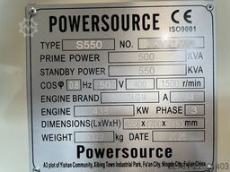 Scania DC13 072A - 550 kVA Generator - DPX-19764