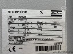 Atlas Copco GA 75 VSD