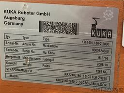 KUKA KR 240 L180-2 2000 Seriennr. 913766