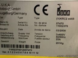 KUKA KR 240 L210-2 2000 Seriennr. 910491