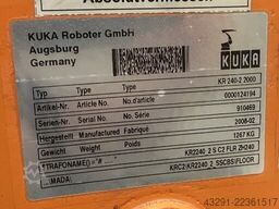 KUKA KR240-2 2000 Seriennr 910469