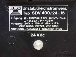 Block SDV 400/24-15