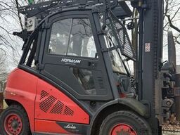LINDE H40 D mit Bellengreifer , klima