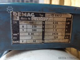 DEMAG MBV132 / MBV100 / ZBF90 / ZBS80 / ZBA13