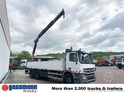 Mercedes-Benz Actros 2644 6x4, Retarder, 2x AHK, Heckkran Fassi