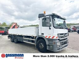 Mercedes-Benz Actros 2644 6x4, Retarder, 2x AHK, Heckkran Fassi