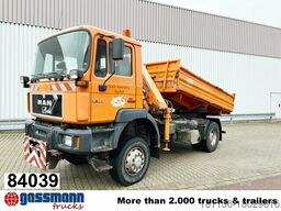 MAN 19.293 4x4 BL, Winterdienstausstattung, Kran
