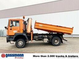 MAN 19.293 4x4 BL, Winterdienstausstattung, Kran