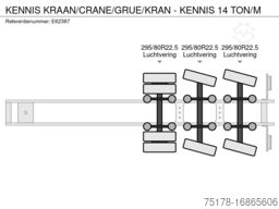 KENNIS KRAAN/CRANE/GRUE/KRAN - KENNIS 14 TON/M