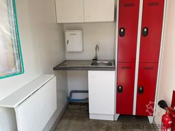  8 m Bürocontainer mit Austattung