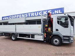 DAF LF 260 Openwagen+ Kraan Fassi F85 B023+ Radio c...