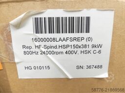 GMN HSP150 x 381 9kW 800Hz 24000rpm 400V - HSK C-6 HF-Spindel --