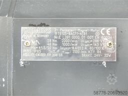 Siemens 1FT6105-8AC71-4EB1 Synchronservomotor SN:EL391000001001