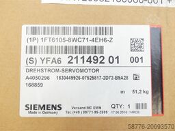 Siemens 1FT6105-8WC71-4EH6 - Z SN:YFA621149201001 - ! -
