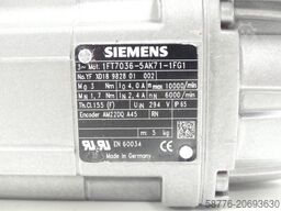 Siemens 1FT7036-5AK71-1FG1 Synchronservomotor SN:YFXD18982801002