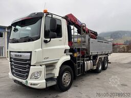 DAF CF 480 Kipper+HMF 2820